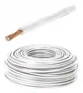 Cable De Cobre 7 Hilos Centelsa #12 Blanco X Mt