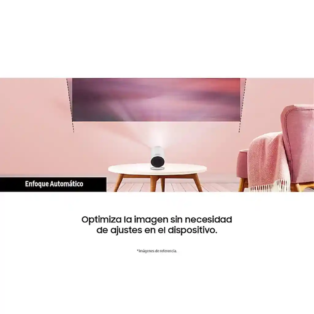 Videoproyector Samsung Lsp3blaxzl 180° Blanco The Freestyle