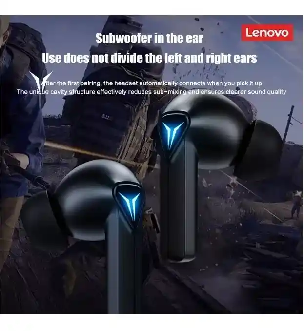 Auriculares Inalambricos Lenovo Live Pods Gm6