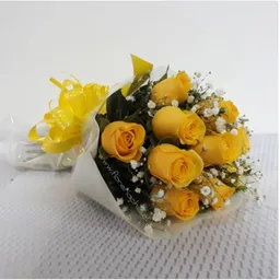 Bouquet X 12 Rosas Amarillas