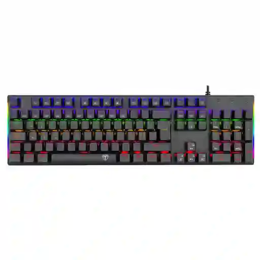 Teclado Gamer Mecánico T-dagger Tgk-310 Naxos, Rgb / Rainbow