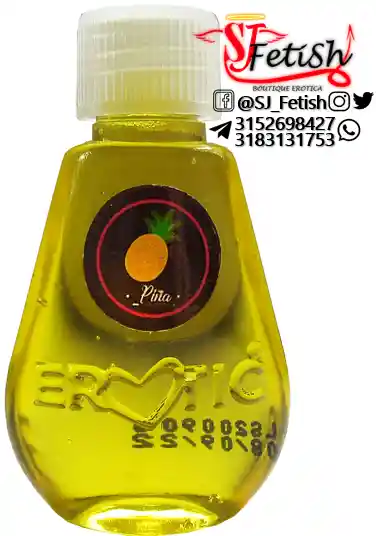 Aceite Erotic Corazon 13ml Sabor Piña