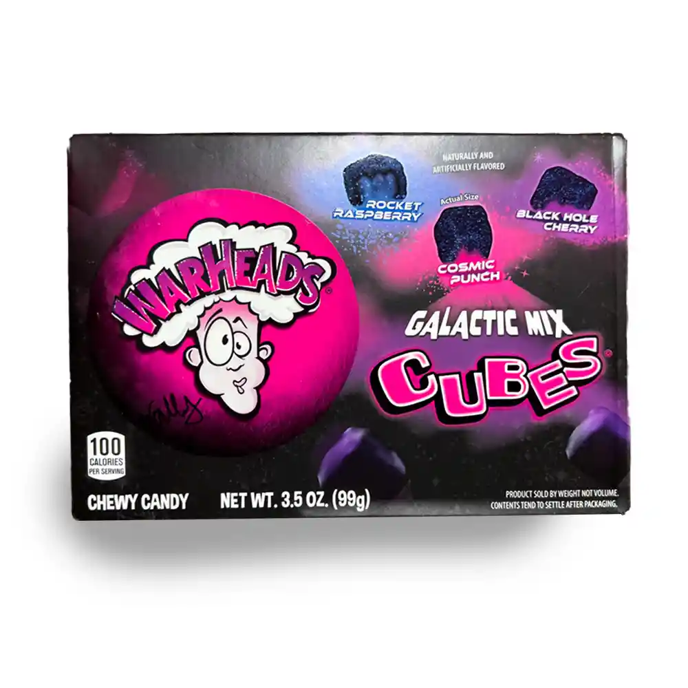 Warheads Caja Dulce Acido Mix Galactico 99g