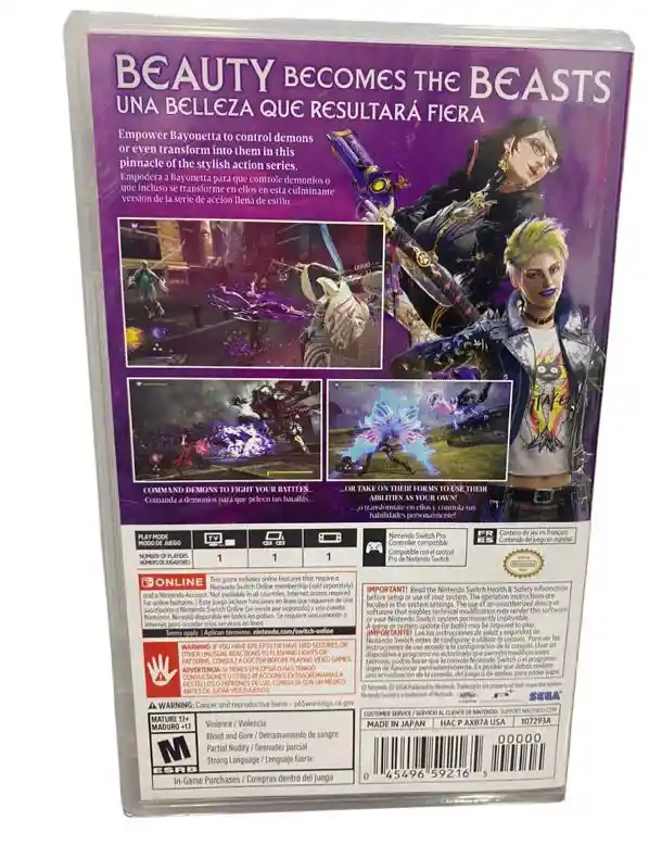 Bayonetta 3 Para Nintendo Switch Nuevo Y Fisico