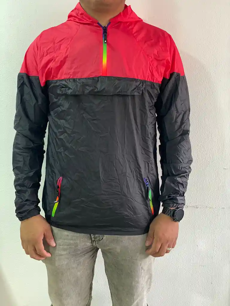 Chaqueta Rompevientos Impermeable Ciclismo Deportes Tipo Saco