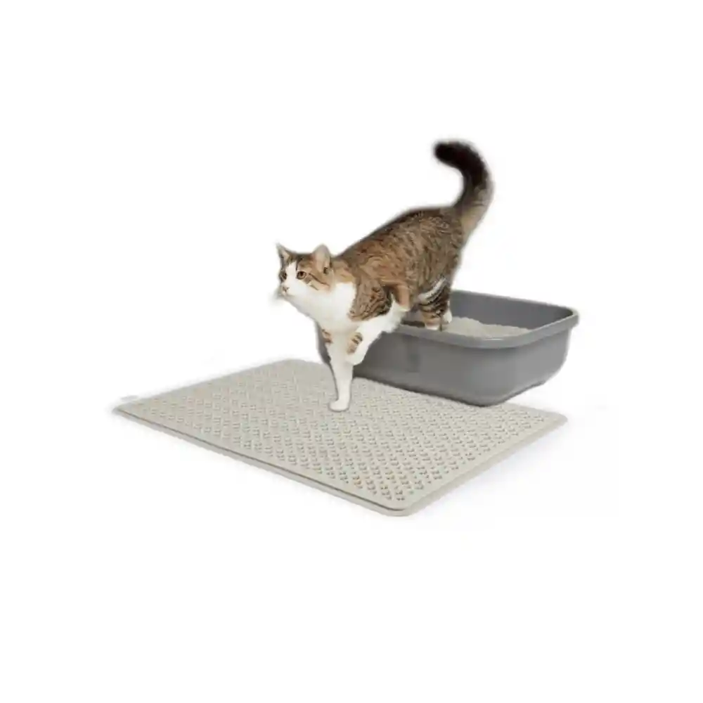 Tapete Para Gato Afp Anti Tracking Litter Mat - 51.5 X 34.4 X 1 Cm