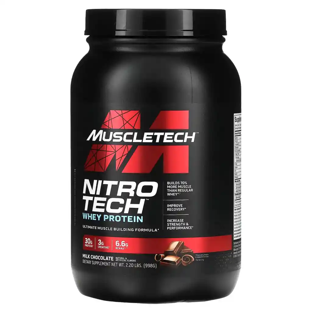 Proteína Nitro Tech Whey Gold 2 Lbs (muscletech) Chocolate