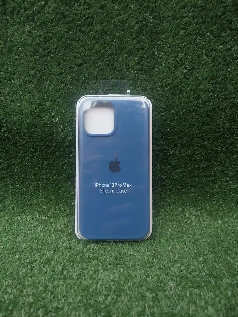 Iphone 13 Pro Max | Forro Protector| Silicone Case | Azul Indigo | Iphone | Carcasa | Funda | Anti Humedad