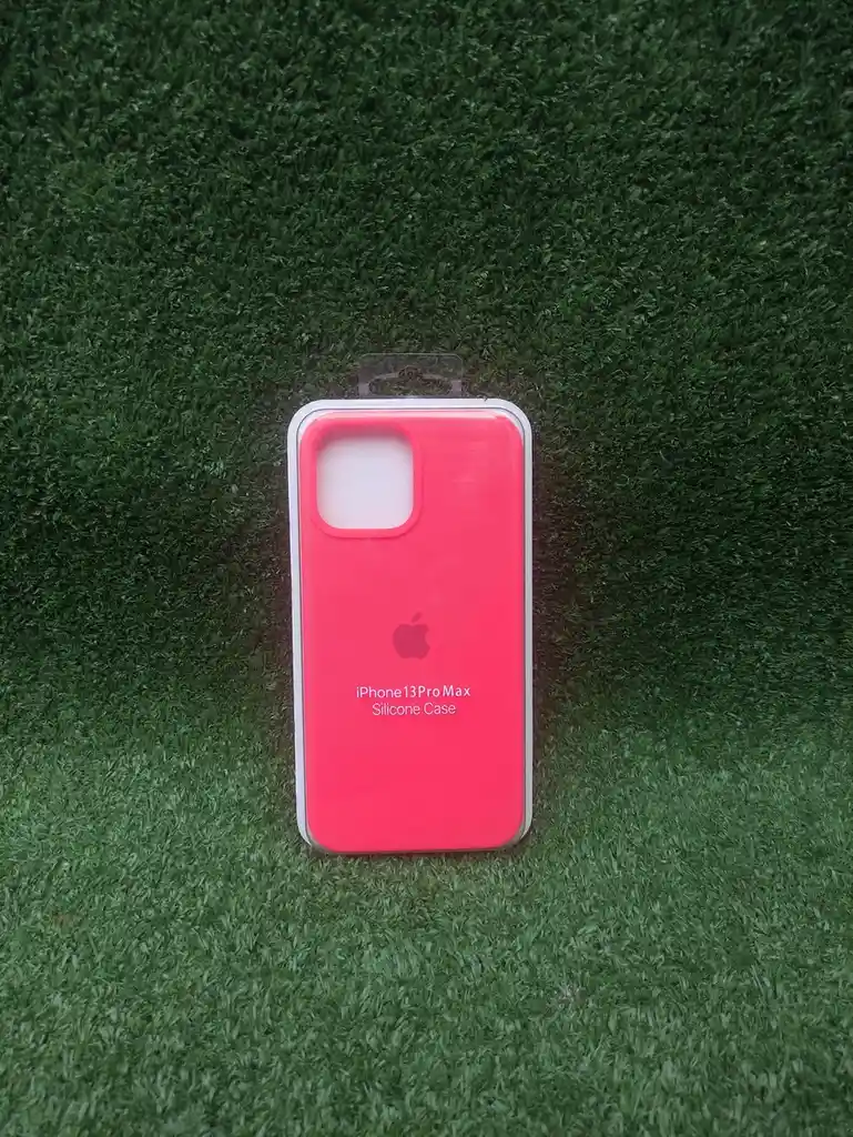 Iphone 13 Pro Max | Forro Protector| Silicone Case | Rojo | Iphone | Carcasa | Funda | Anti Humedad