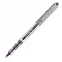  Boligrafo  Uni Ball  Eye Fine Violeta Con Tapa. Roller Tinta Liquida Trazo Fino De 0.7 Mm 