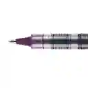  Boligrafo  Uni Ball  Eye Fine Violeta Con Tapa. Roller Tinta Liquida Trazo Fino De 0.7 Mm 