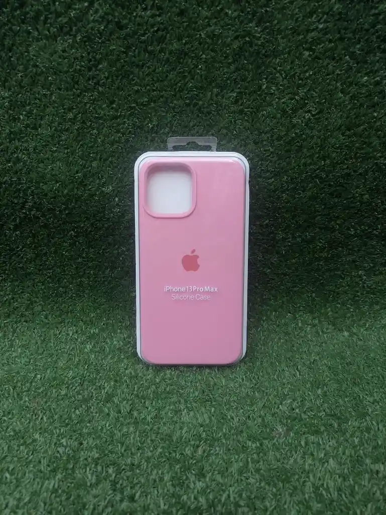 Iphone 13 Pro Max | Forro Protector| Silicone Case | Rosado | Iphone | Carcasa | Funda | Anti Humedad