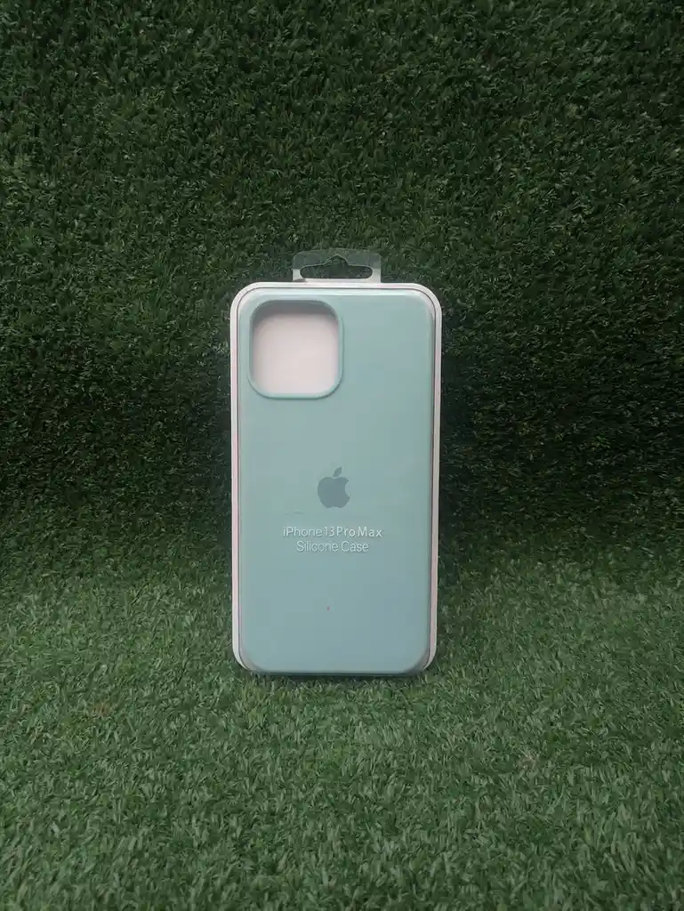 Iphone 13 Pro Max | Forro Protector| Silicone Case | Azul Tiffany | Iphone | Carcasa | Funda | Anti Humedad