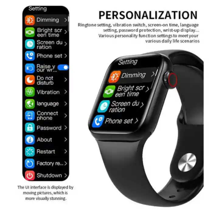 Smartwatch Hw12 Reloj Inteligente Multiple Funciones