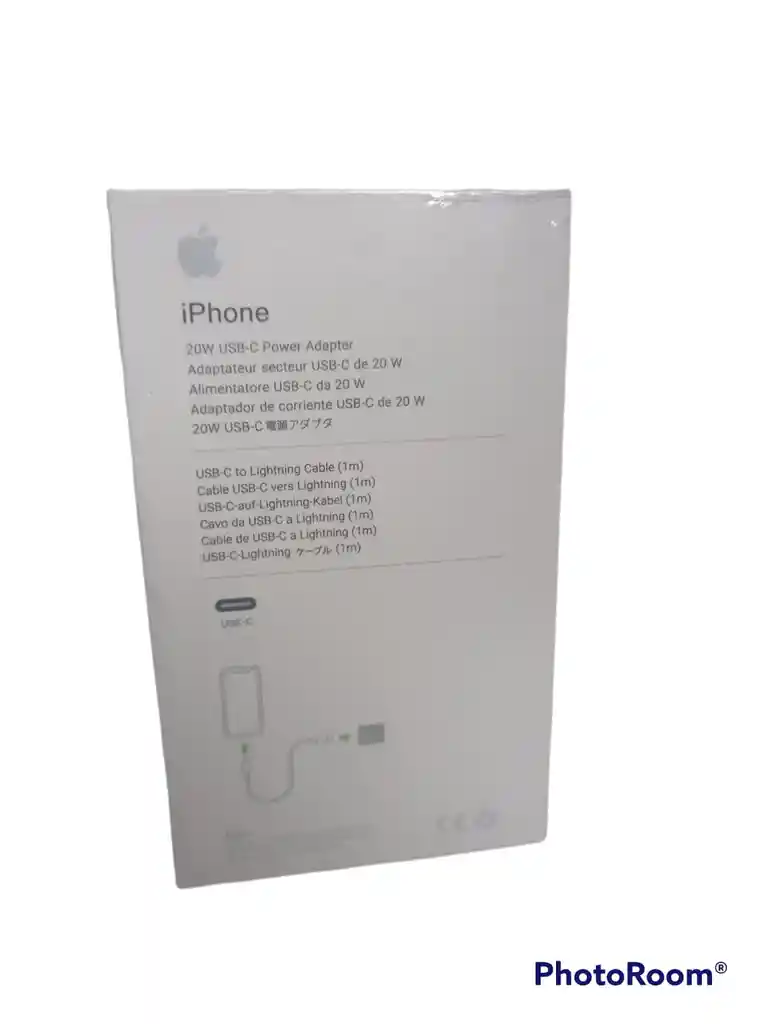 Cargador Completo Iphone Tipo C 20w Super Carga+ Cable Tipo-c Lightning