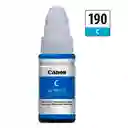 Tinta Canon 190 Cian Para Impresoras G2100 G3100 G3101 G4100