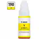 Tinta Canon 190 Amarillo Para Impresoras G2100 G3100 G3101 G4100