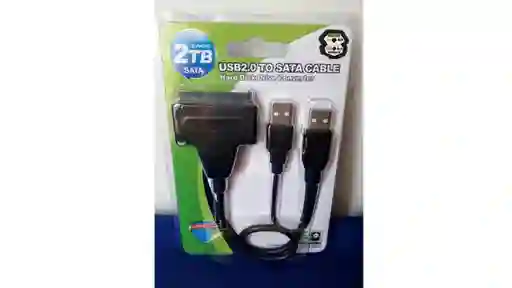Cable Sata A Usb 2.0 Para Disco Duro