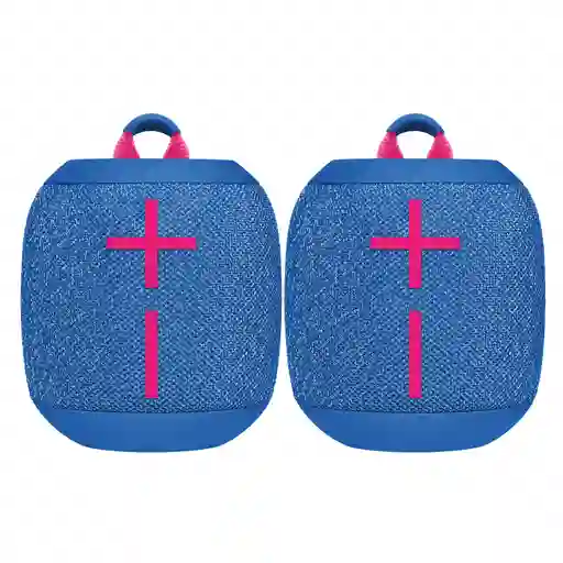 Combo X 2 Parlantes Impermeables, Ultimate Ears Wonderboom 3 Azul