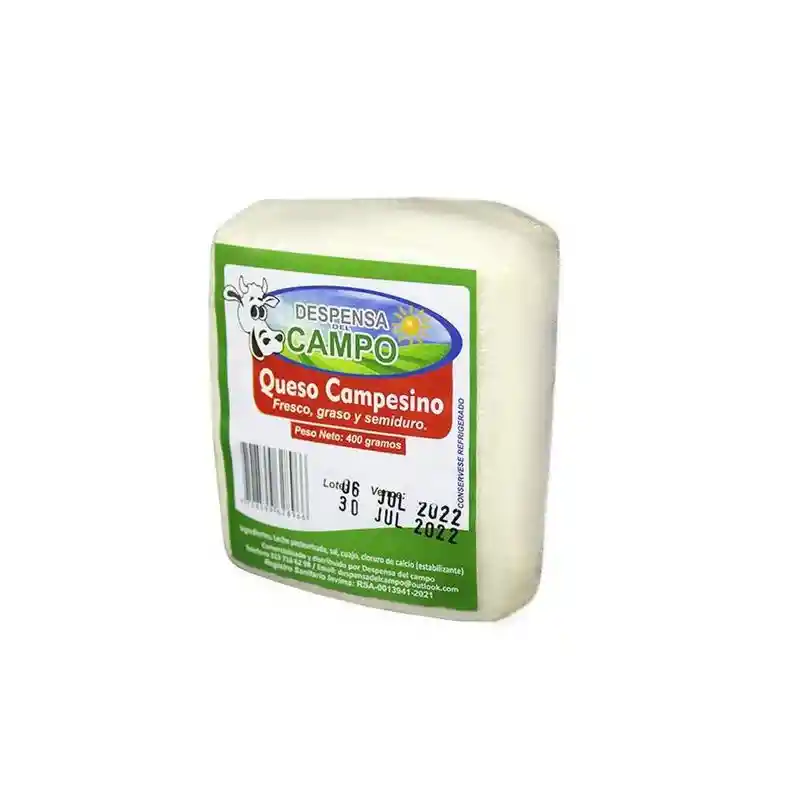 Queso Campesino Despensa Del Campo P/v