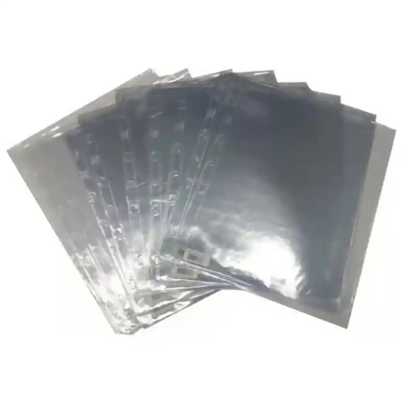 Bolsillo Multiperforado, Carta, Grueso, Transparente X 25