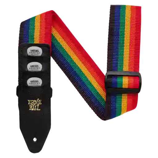 Correa Ernie Ball Guit Elec P04188 Arcoiris