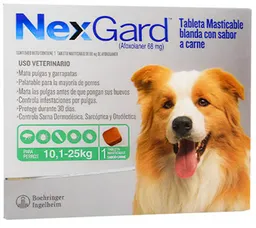 Nexgard 10 A 25 Kg