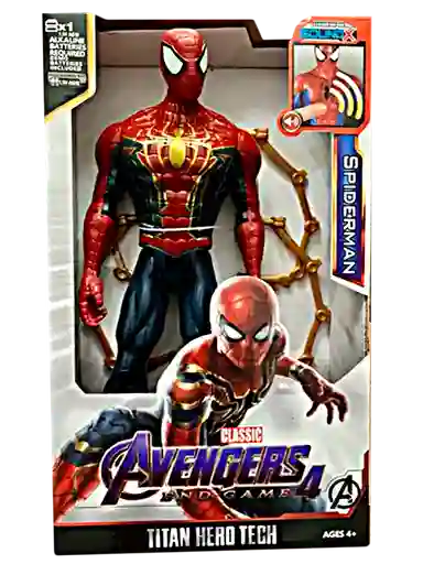 Figuras Articulada Con Sonido Thanos Superman Avengers D ( Spiderman)