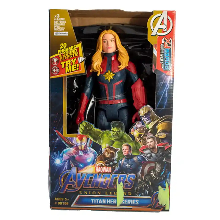 Figuras Articulada Con Sonido Thanos Superman Avengers Dc ( Marvel)