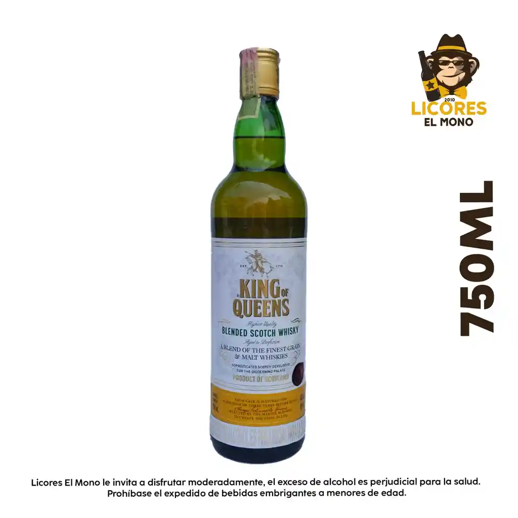 Whisky King Of Queens 750 Ml