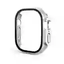 Protector De 49mm Para Smartwatch Serie 8 Ultra *plateado*