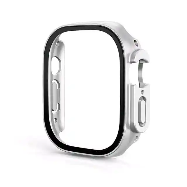 Protector De 49mm Para Smartwatch Serie 8 Ultra *plateado*