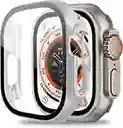 Protector De 49mm Para Smartwatch Serie 8 Ultra *plateado*