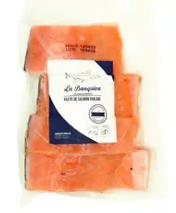 Filete De Salmon Chileno La Banquiva X 500 Gr