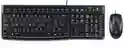 	 Combo Teclado Mouse Logitech Mk 120