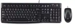 	 Combo Teclado Mouse Logitech Mk 120