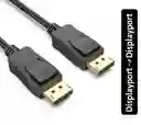 Displayport A Displayport 1.8 Metros Cable Display Port A Display Port V1.2