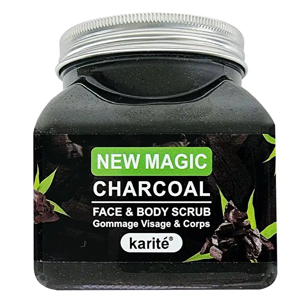 Exfoliante De Carbón Activado New Magic Karite