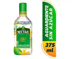 aguardiente Nectar club verde media 375 ml