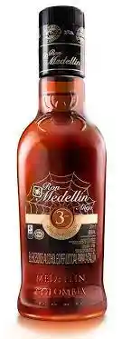 Ron Medellin 3 Años Media 375 Ml.