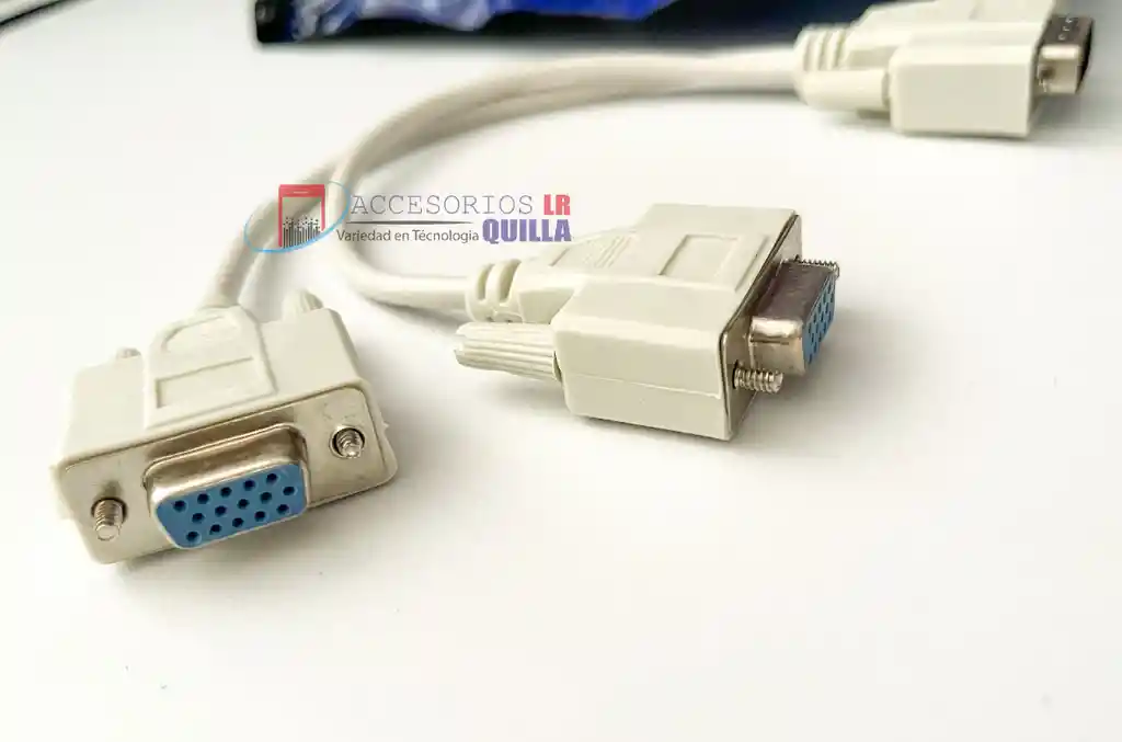 Duplicador De Video Vga | Cable Vga En Y Para 2 Monitores