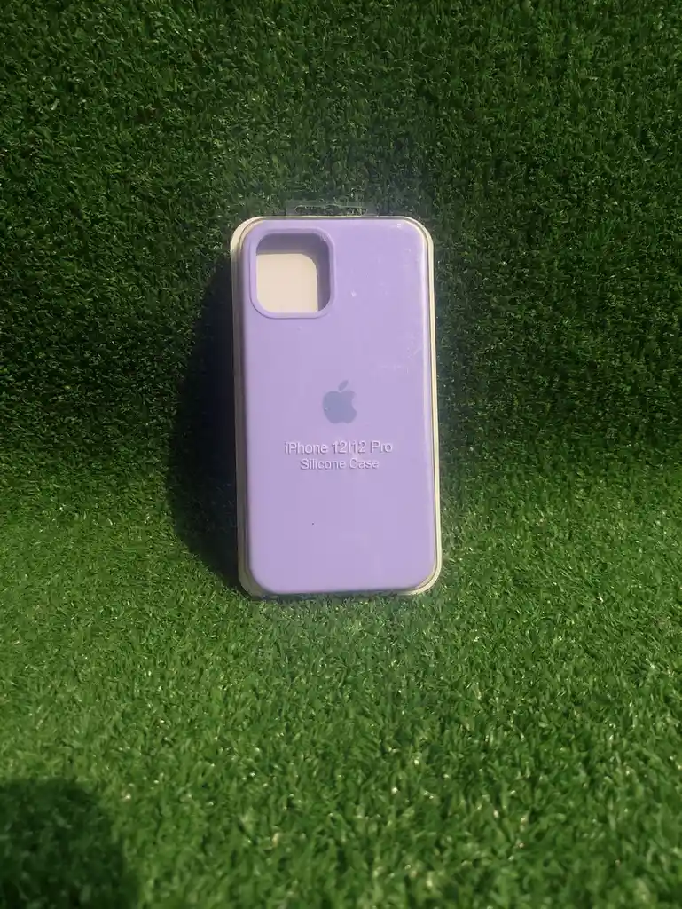 Iphone 12 Pro | Forro Protector| Silicone Case | Lila | Iphone | Carcasa | Funda | Anti Humedad