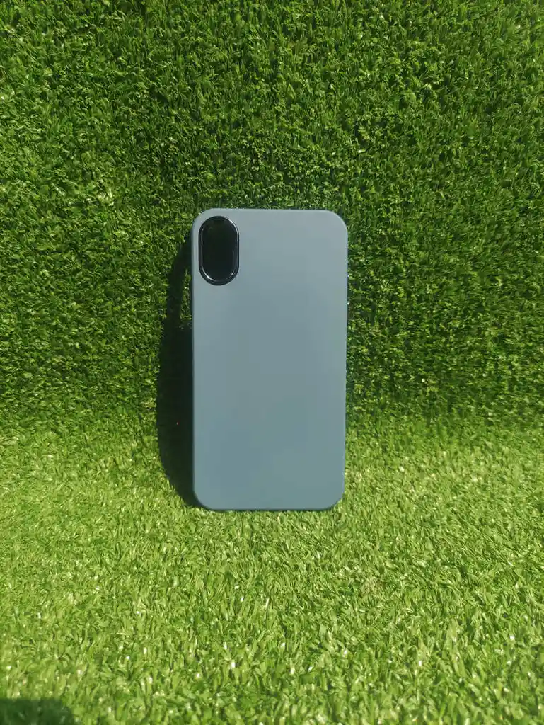 Iphone Xr | Forro Protector |case Rigido | Azul De Prusia | Iphone | Carcasa | Funda | Anti Humedad | Full Proteccion