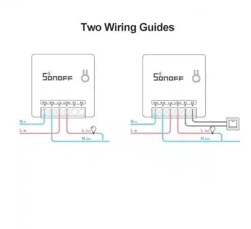 Interruptor Sonoff Mini R2 Diy Smart Swich Luz Inalambrico Alexa Google Wifi