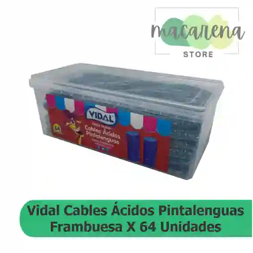 Vidal Cables Acid Frambuesa X64