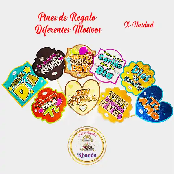 Pin De Regalo Variado Pq