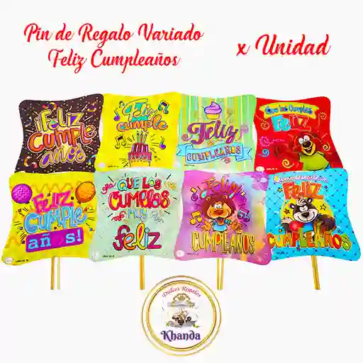 Pin De Regalo Cumpleaños