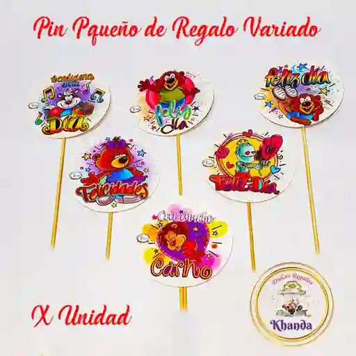 Pin Pequeño De Regalo Variado