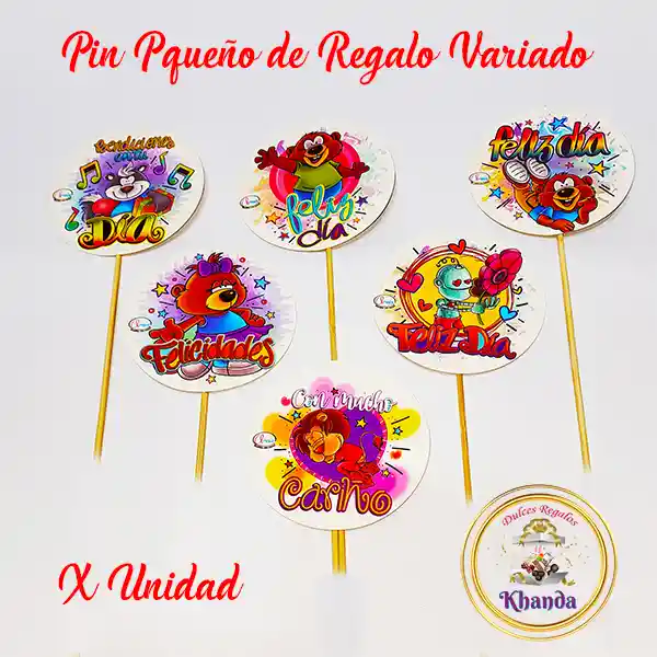 Pin Pequeño De Regalo Variado