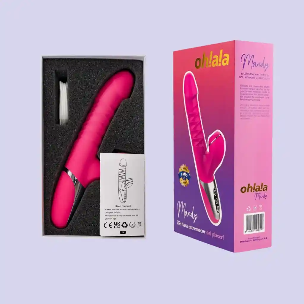 Vibrador Succionador Mandy